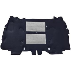 Warmte-isolatie Katoenen Voor J&eep Voor Wrangler 2006-2017 Isolatiemat Voorste Motorkap Geluidsdichte Mat Brandwerend Schuim(Double aluminum)