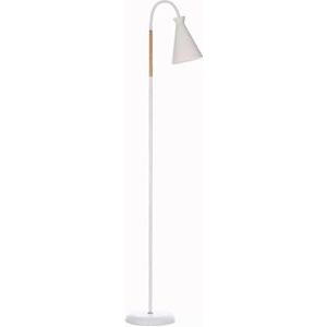 Lichte luxe vloerlamp 12w Oogverzorgende hoge lampen 3-weg dimbare staande lamp Verstelbare metalen lampenkap Hoge poollamp