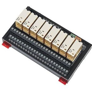 AKDDNZX NPN/PNP Universele Intermediate Relais Module Controle Module Combinatie Module Versterker Board 1DC24V AC220V (10 core 5m kabel)