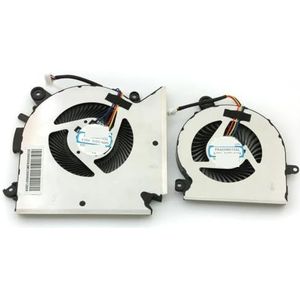 PABD08008SH N413 PABD06015SL N433 DC5V 0.55A For MSI Creator15 GF63 GF65 MS-16R1/R3/R5 WF65 MS-16W1 CPU GPU Cooler Fan(Pair)