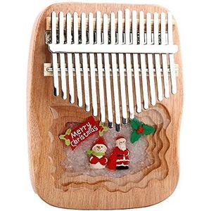 UOOD Kalimba 17Key, Kalimba Duimpiano met Leergereedschap, Professionele Kalimba Finger Paino voor kinderen, volwassenen en muziekliefhebbers (Kleur: C)