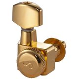 Schaller Original F-Series Locking 6L Gold - Stemmechaniek voor gitaar