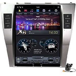 Android 15 Auto Stereo Radio voor Camry 2007-2011 GPS Navigatie 10.4in Touchscreen met WiFi 4G DSP Carplay,8core 8+128gb