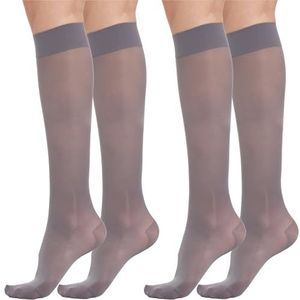 BeOnTop Compressiekousen Dames 70 Den 2 Paar - Kniekousen 17-18 mmHg, Steunkousen Comfort Support Line - Made in Italy