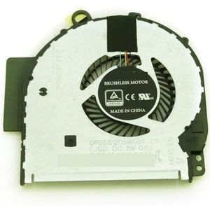 DFS551205WQ0T EP voor HP X360 14-BA 14M-BA 14-ba037tx 14-ba041tx 14-ba043tx 14-ba049tx 14-ba100tx CPU-koelerventilator