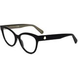 Moncler ML5142 005 BLACK 53/17/140 Vrouw Brilmonturen