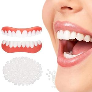 Brigtviee - Smile Veneers - Kunstgebitten - 1 Paar - Clip-in Veneers Tanden