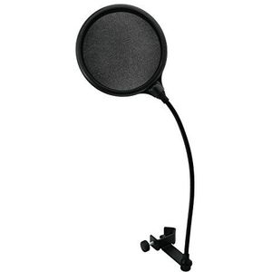 OMNITRONIC DSH-135 Microfoon-popfilter zwart | Microfoon-windscherm