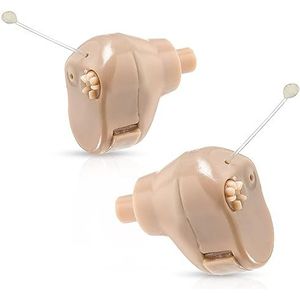 MEDca Gehoorversterker Oor ITC (Paar) ""Extra Klein"" Tweede Generatie