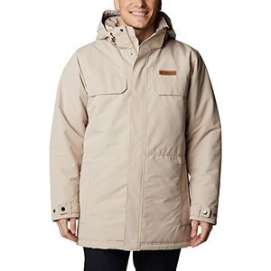 Columbia Heren Rugged Path Geïsoleerde Parka Jas, Oude Fossiel, S