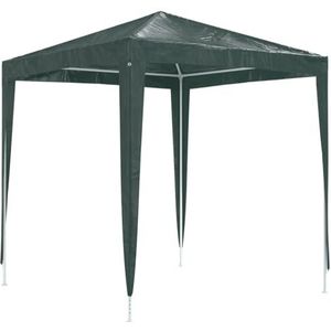 vidaXL Partytent Feesttent Tuintent Paviljoen Tuinprieel Prieel Scherm Tuinpaviljoen Partytenten Luifel Tenten Zonwering Professioneel 2x2 m Groen