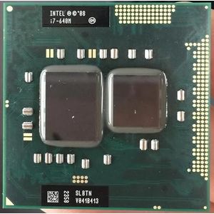 Intel Core i7-640M i7 640M SLBTN 2,8 GHz Dual-Core Quad-Thread CPU-processor 4W 35W Socket G1 / rPGA988A