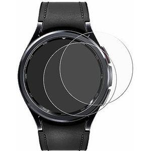 BROTECT 2x Schermbeschermer voor Samsung Galaxy Watch 6 Classic (43 mm) Screen Protector Transparant