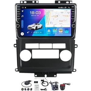 Android 11 2 DIN Autoradio Stereo 9 inch Screen voor Nissan Frontier 2009-2012 Carplay Android Auto GPS-navigatie Bluetooth 5.0 RDS FM AM DAB+ Radio Stuurbediening Voice Control (Size : K200S)
