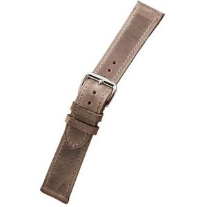 Vintage Stijl Olie Wax Lederen Horlogeband 18Mm 19Mm 20Mm 21Mm 22Mm Handgemaakte Horlogebandje Polsband Accessoires For Mannen (Color : Vintage brown, Size : 21mm)