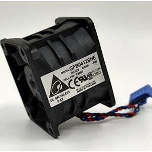 PE1750 8X771 server fan GFB0412SHE DC12V 0.68A ball line plug-in 6-pin