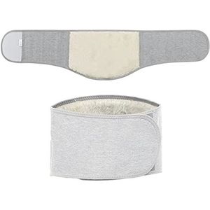 Mini warmwaterkruik, warmwaterkruik 1 set warmwaterkruikenzak met pluche taillehoes voor pijnverlichting in de winter warme heuptas buik en buik warme riem (maat : tailleband M) (maat : WAIS