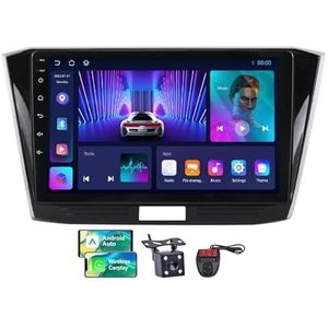 Voor Volkswagen Passat B8 2016-2018 Android 13 Carplay Autoradio, 10 inch Scherm Radio Wireless Android Auto BT Handsfree 4G WiFi FM/RDS/DAB+ Radio HiFi Achteruitkijkcamera + DVR(NF-2)