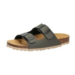 Gezondheidsslippers - Groen - Synthetisch - Gespsluiting