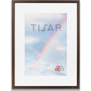 aFFa-frames, Tisar, houten fotolijst, licht, rechthoekig, met acrylglas front, brons, 24 x 30 cm