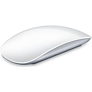 BT 4.0 Draadloze muis, Bluetooth Gaming Muizen voor Tablet Laptop Oplaadbare Muizen Compatibel voor Apple Macbook PC Computer Muis Magic Laser Mouse Arc Touch 1600 DPI Muizen Ultradun (wit)