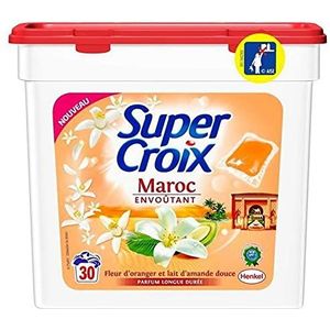 Super Croix 30 betoverende Marokkaanse pads met sinaasappelbloesem en zoete amandelmelk (2 stuks 60 pads