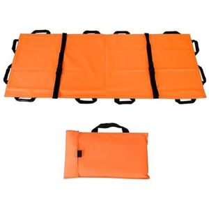 PA-DABAOO Draagbare Transportbrancard Met 8 Rubberen Handgrepen En Draagtas, Oxford -Vouwbrancard, Opvouwbare Brancard Zachte Brancard, 440 Pond Capaciteit,180cm