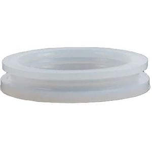 5-delige afdichtringenset van witte siliconen, 58 mm of 47 mm, voor vacuümbuizen, waterverwarmingstoestellen op zonne-energie, siliconen O-ring (47 mm)