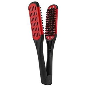 DieffematicSZ kam Professional Double SidesHair Curling Brush Hairdressing Styling Tool Hair Straighter