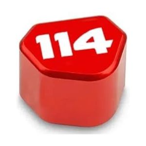 Drukknopschakelaar Voor Harley Voor Davidson Voor Street Voor Bob 114 Motorschakelaar Richtingaanwijzerschakelaar(rood)