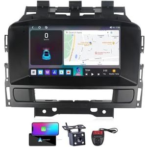 7 Inch Touchscreen Dubbel DIN Autoradio Compatibel met Opel Vauxhall Astra J 2010-2013 met Carplay/Android Auto FM RDS DAB+ Autoradio Draadloze Carplay Android Auto Bluetooth DSP(NF-6)