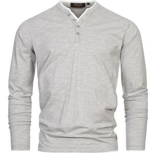 INDICODE JEANS Shirt 'Coleson'  lichtgrijs