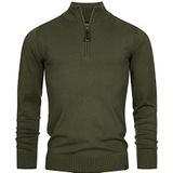 INDICODE JEANS Trui ' Gore '  donkergroen