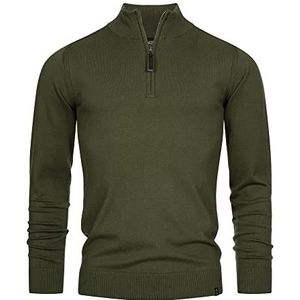 INDICODE JEANS Trui ' Gore '  donkergroen