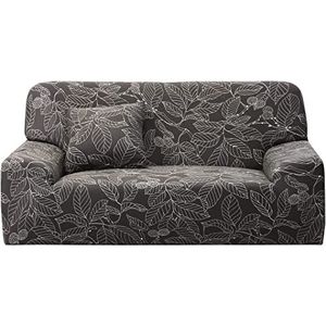 XYWHPGV Stretch Sofa Cover Hoes Ingerichte Bankhoezen Stijlvolle Meubelbeschermer met Een Kussen Case Koffie Wit Loveseat 2-zits(ea2c9 45878 d7761 e38d4 7767f 5f3c8