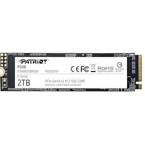 Patriot - P300 - Interne SSD - 2TB - NVMe PCIe Gen 3x4, M.2 2280, Hoge Prestaties