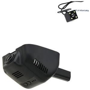 Auto Road Record WiFi DVR Dash Camera Rijvideorecorder Compatibel met HAVAL H6 Great Wall H6 Great Wall Honver H6 2011~2017(Front And Back)