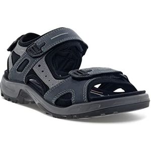 ECCO Offroad Sandalen - Marineblauw - Nubuck Bovenwerk - Comfortabel Voetbed