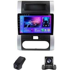 Android autoradio geldt voor Nissan X-Trail X - Trail X Trail 2 T31 2007-2015 Wireless Carplay Android Auto,10inch touchscreen auto radio met GPS navigatie stuurwiel afstandsbediening(NF-6)
