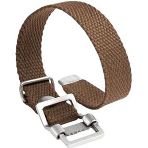 Torehueju 20/22mm Ademende Nylon Geweven Horlogeband met Op zwaar werk berekende Vier Schuifregelaar Gesp, 20mm, Nylon