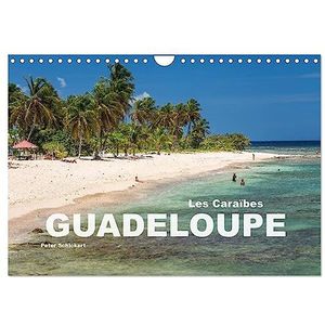 Guadeloupe Calendrier mural 2024 DIN A4 horizontaal), CALVENDO kalender mensuel