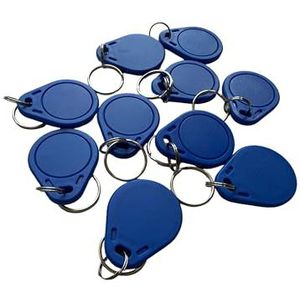 YARONGTECH RFID-sleutelhanger 13,56 MHz Proximity ABS IC-tags NFC 1K Tag Access Controller 1K Chip 50 stuks