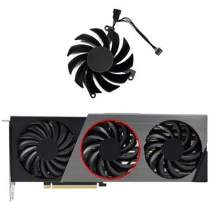 85MM CF-12910S CF-12915S Rtx4070 SUPER GPU-koeler voor Inno3d RTX 4070Ti 4070 4060Ti X3 OC grafische kaartkoelventilator(B-Fan)