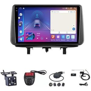 Android Double Din Car Stereo 9 Inch Touchscreen Autoradio Autotoebehoren Multimedia Stuurwielbediening met Navigatie Plug And Play Voor Opel Meriva B 2009-2014 (Size : M100S WIFI 1G+16G)