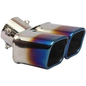 Uitlaatsierstuk (Links/Rechts) 51/63/76mm Auto Uitlaat Elektrische Klep