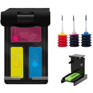 Cartridge for Deskjet 1110 1111 1112 2130 2131 2132 printers(1Pack Color With ink)