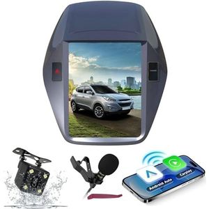 Android 15 Autoradio Navi voor H-yundai Tucson IX / IX35 (2009) 10.4 ""Touchscreen Car Multimedia Player met draadloze carplay GPS-navigatie Bluetooth5.0 HIFI FM 5G-WiFi SWC DSP MIC,6g+128g