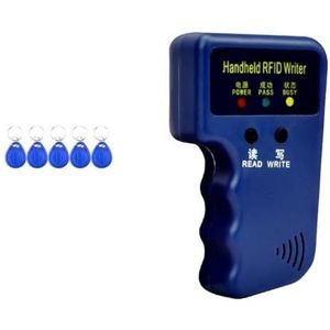 Fcuajdkq Proximity ID duplicator A 125 kHz voor HID, AWID, ParadoxCard/, draagbare RFID-schrijver, 5 beschrijfbare B