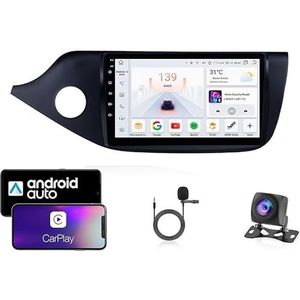 Android 13 Dubbel Din Auto Stereo Touchscreen Auto Stereo Voor KIA CEE'D 2012-2016 Met Bluetooth GPS Navigatie WiFi FM Radio USB/SWC/Plug en Play Ondersteuning Carplay&Android Auto(8 Core 4G+Wifi 2G+3