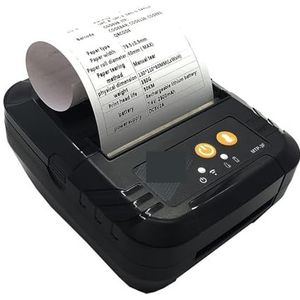 Handheld inkjetprinter, 80 mm papier Draadloze draagbare Bluetooth Bon Thermische printers Android en iOS gratis SDK Geen inkt of toner nodig Recibos Impresoras voor tekst/barcode/logo/QRCode/teller(S